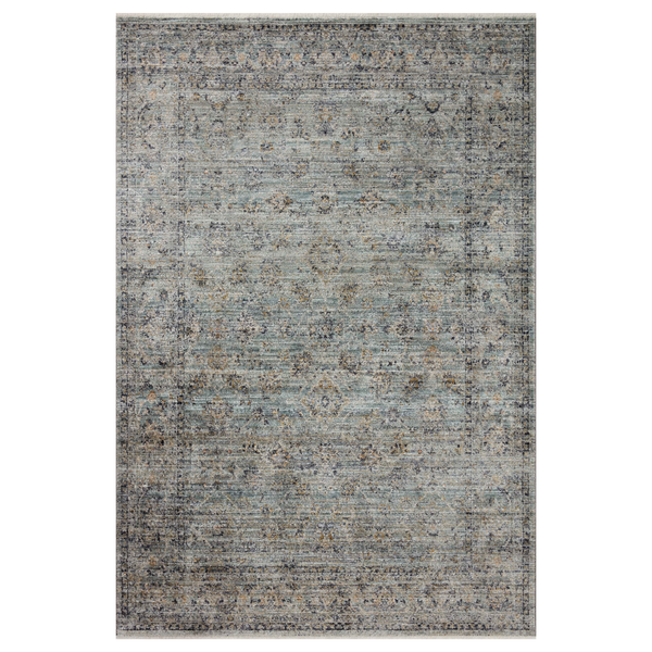 Jean Stoffer X Loloi Katherine Ocean/ Gold Rug