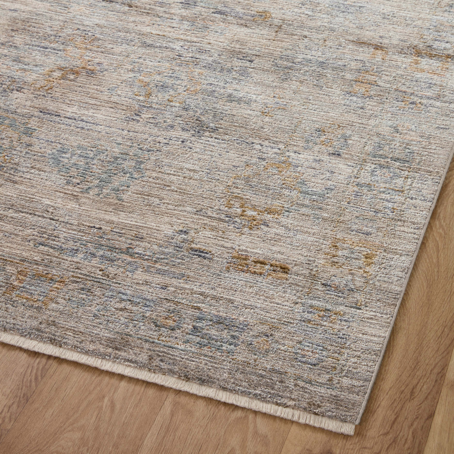 Jean Stoffer X Loloi Katherine Pebble/ Ocean Rug