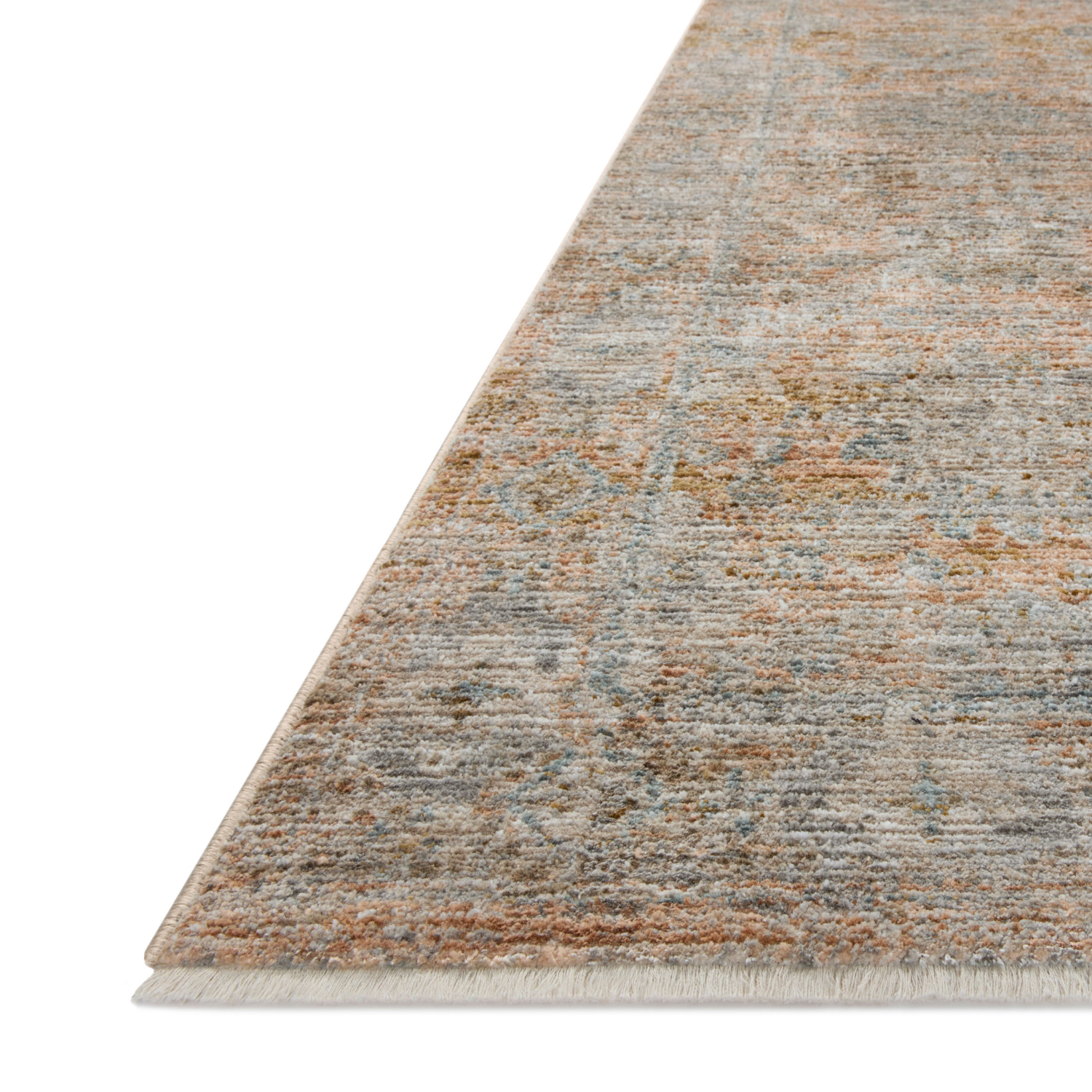 Jean Stoffer X Loloi Katherine Terracotta/ Smoke Rug