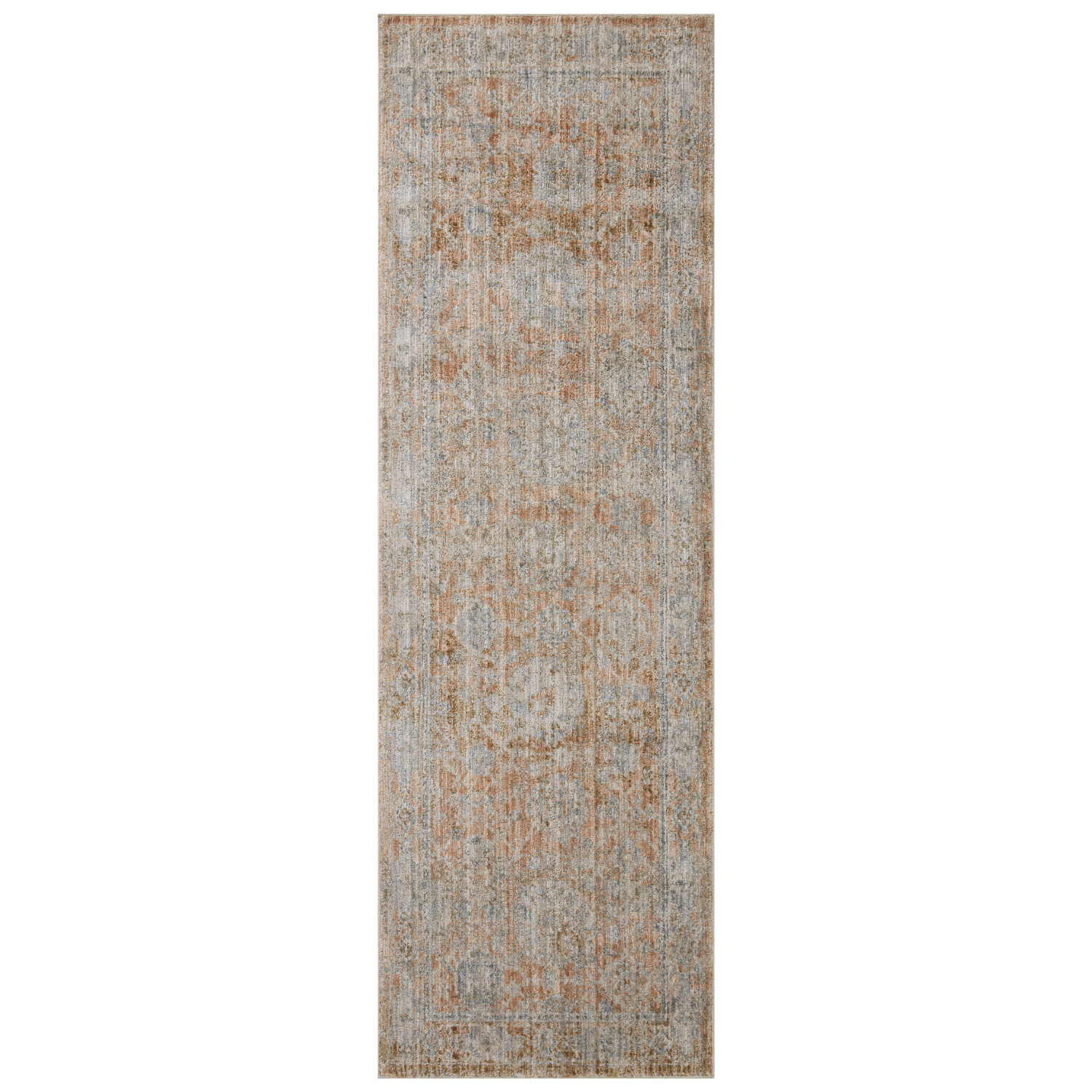 Jean Stoffer X Loloi Katherine Terracotta/ Smoke Rug