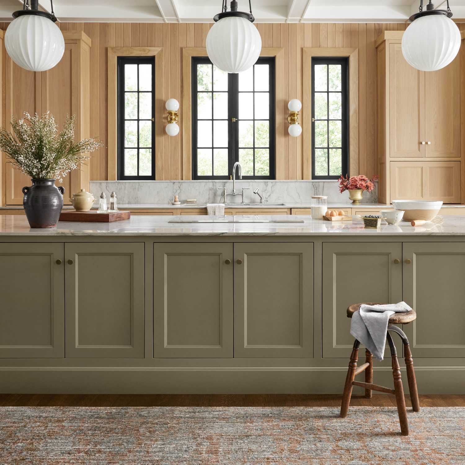 Jean Stoffer X Loloi Katherine Terracotta/ Smoke Rug