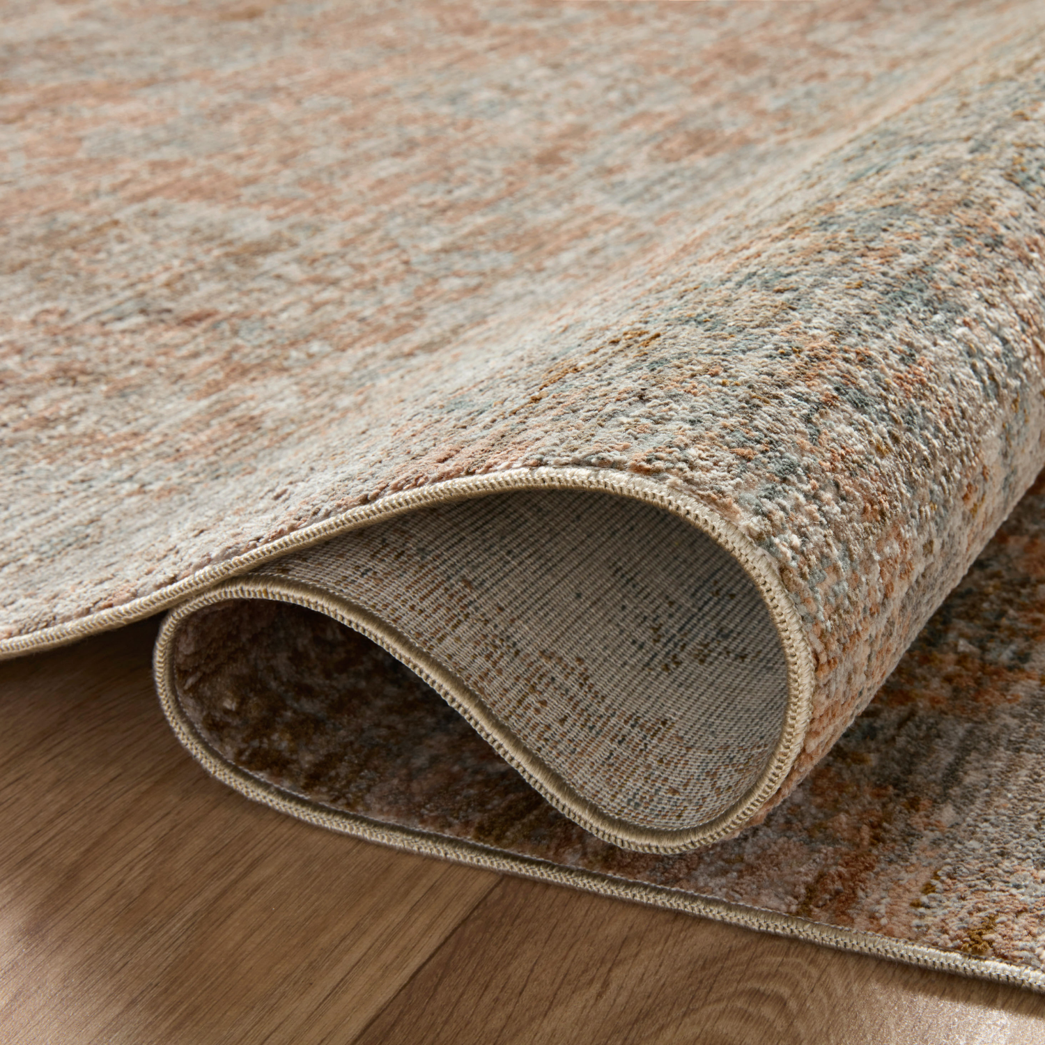 Jean Stoffer X Loloi Katherine Terracotta/ Smoke Rug