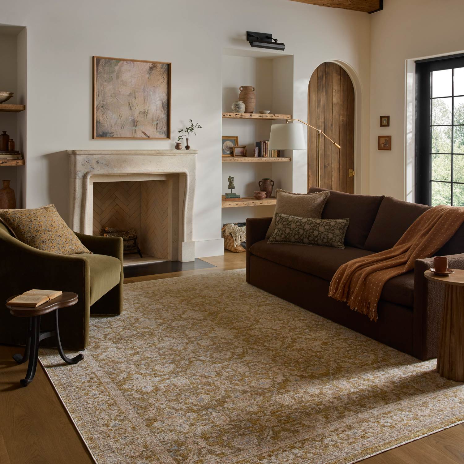 Loloi Elora Moss/ Clay Rug
