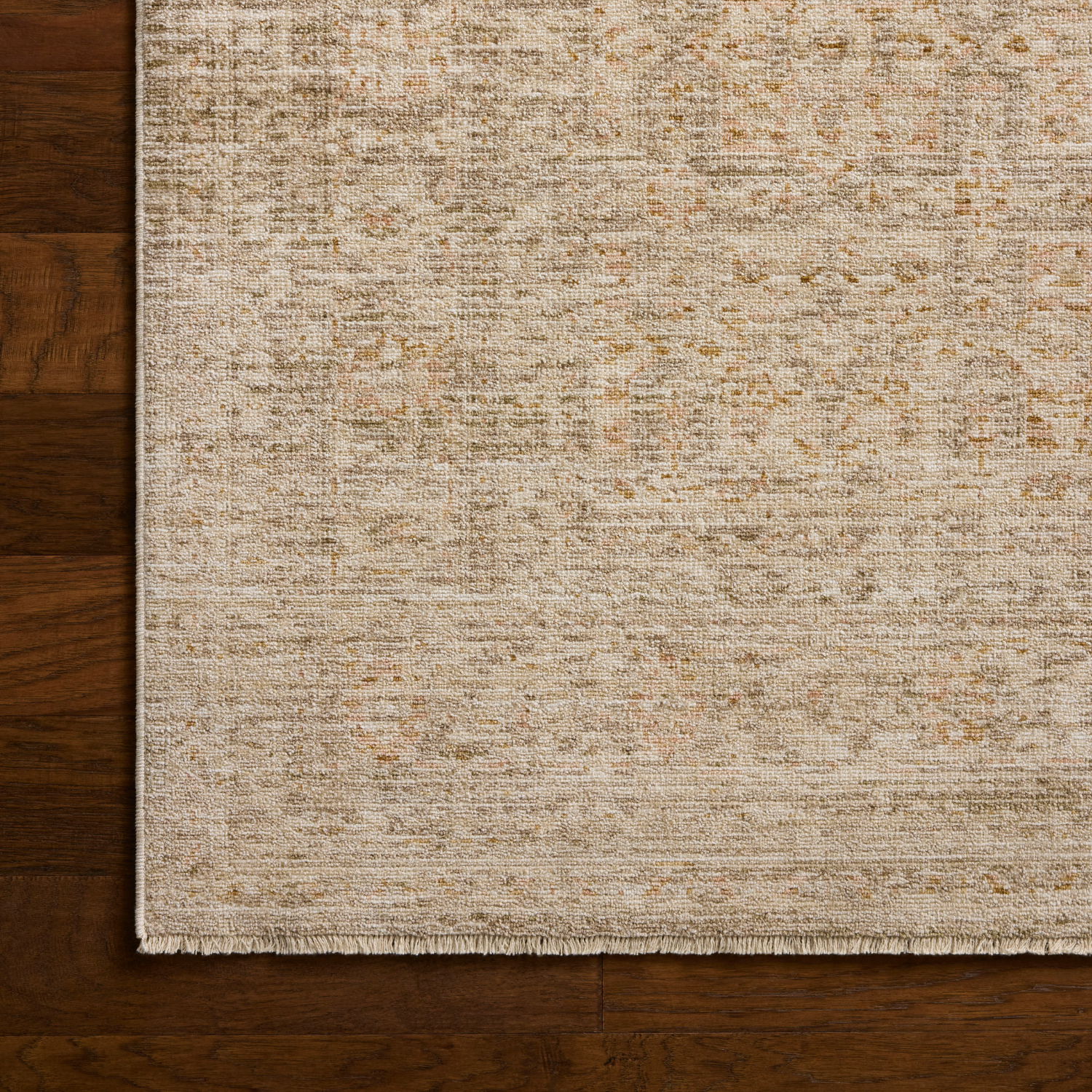 Loloi Elora Natural/ Terracotta Rug