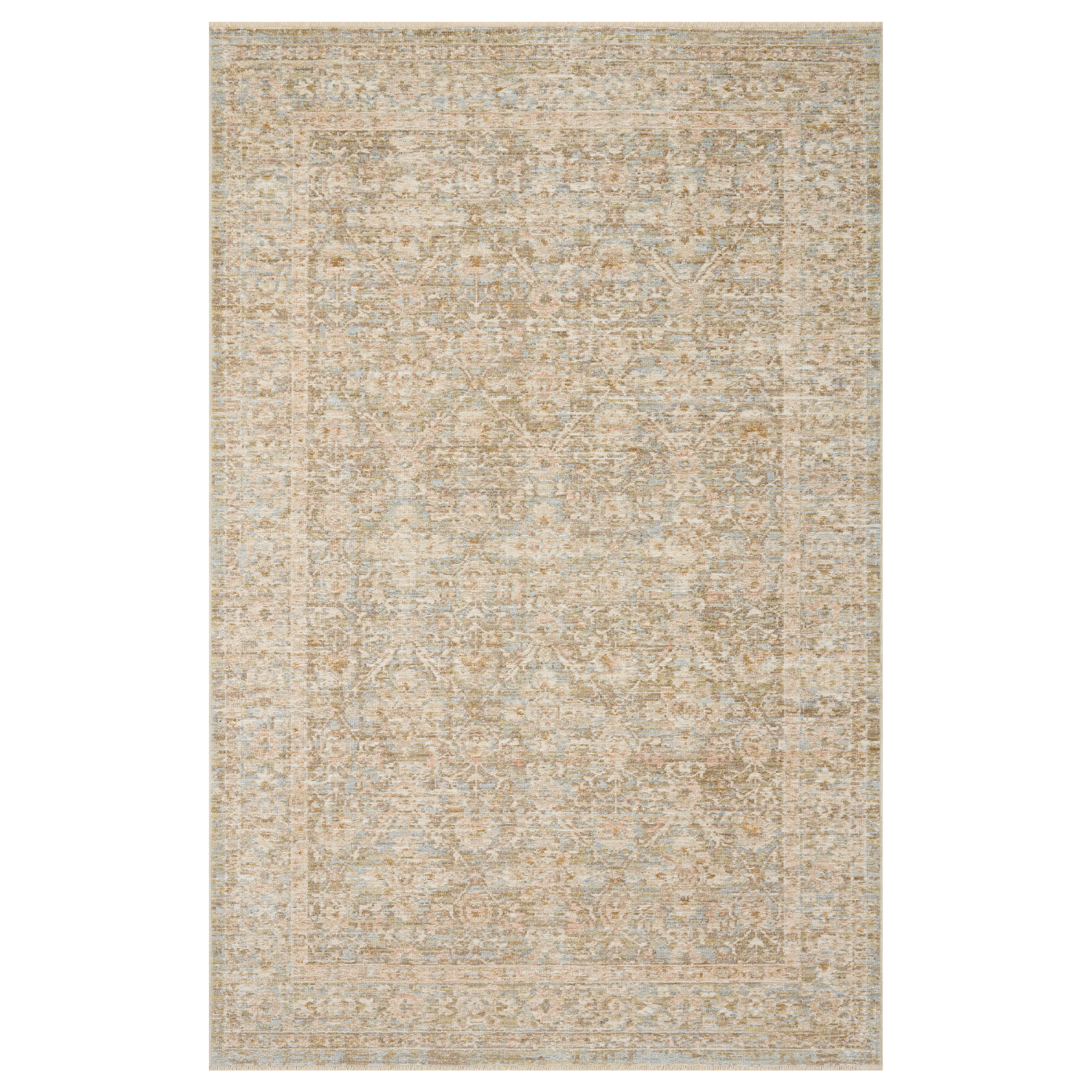 Loloi Elora Sky/ Terracotta Rug