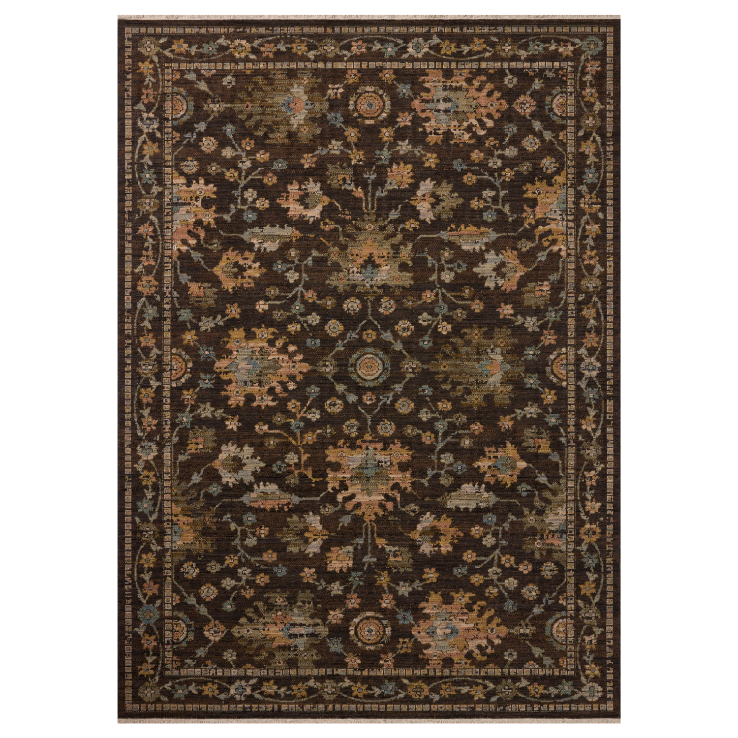 Loloi Reign Bark/ Multi Wool Rug