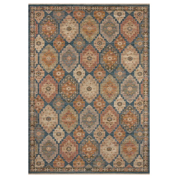 Loloi Reign Blue/ Multi Wool Rug