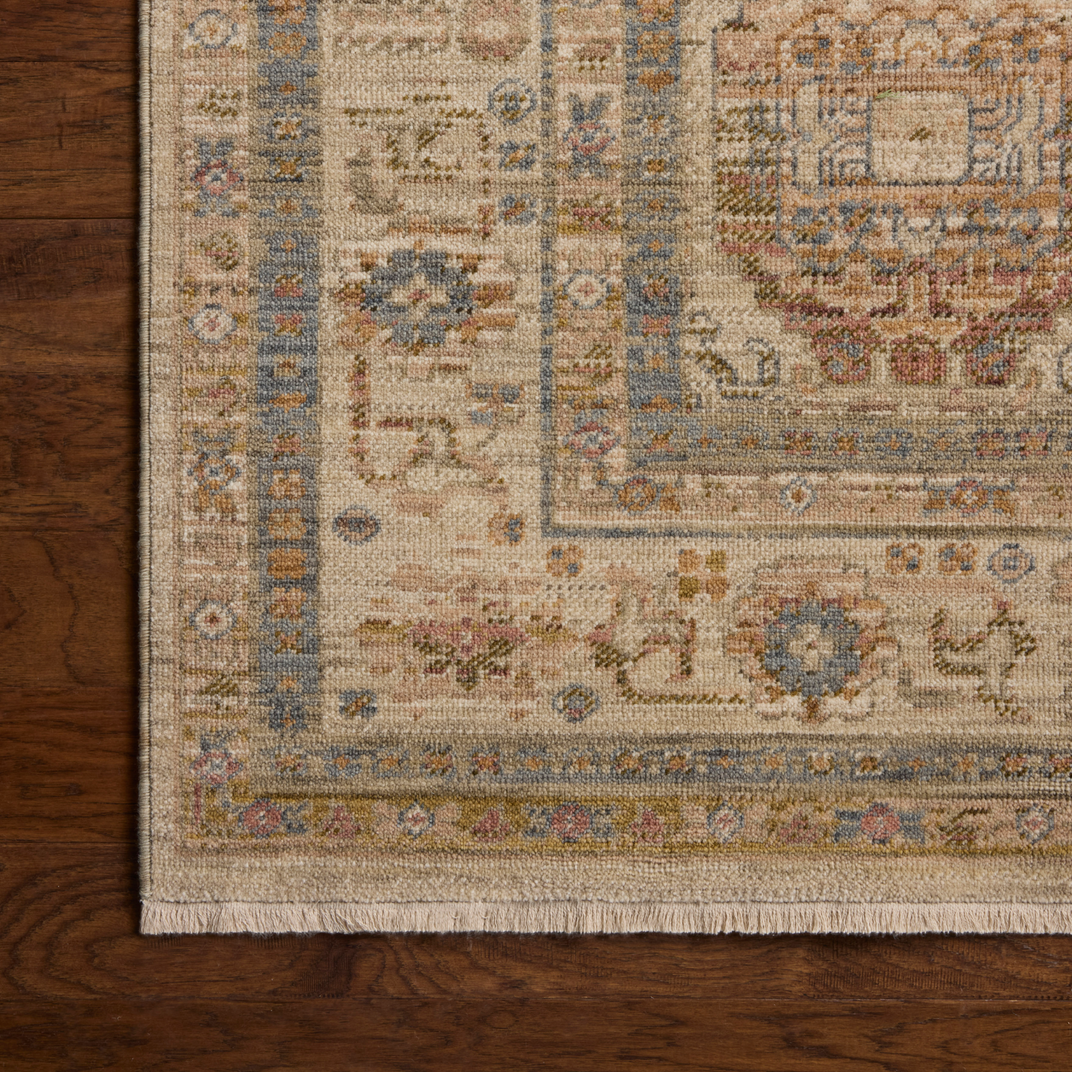 Loloi Reign Dove/ Multi Wool Rug