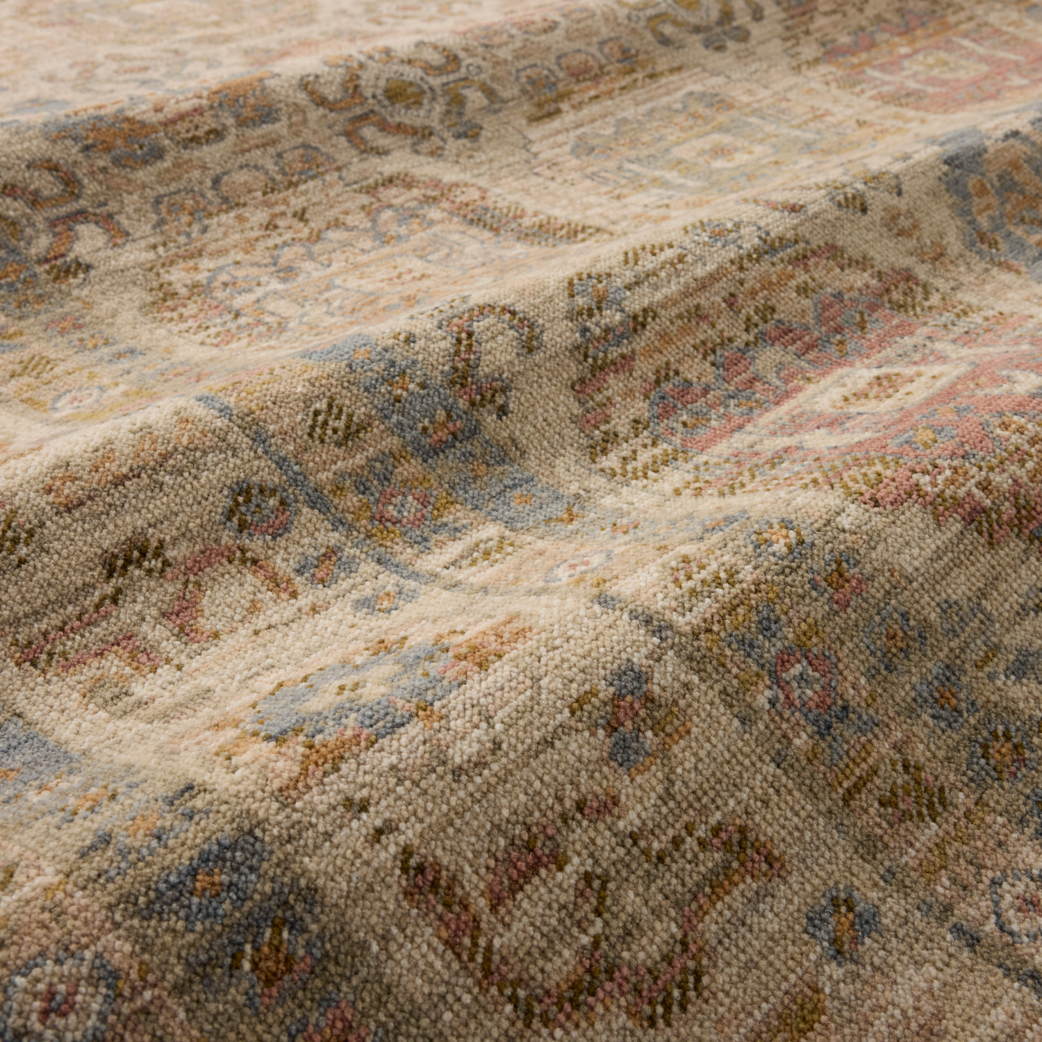 Loloi Reign Dove/ Multi Wool Rug