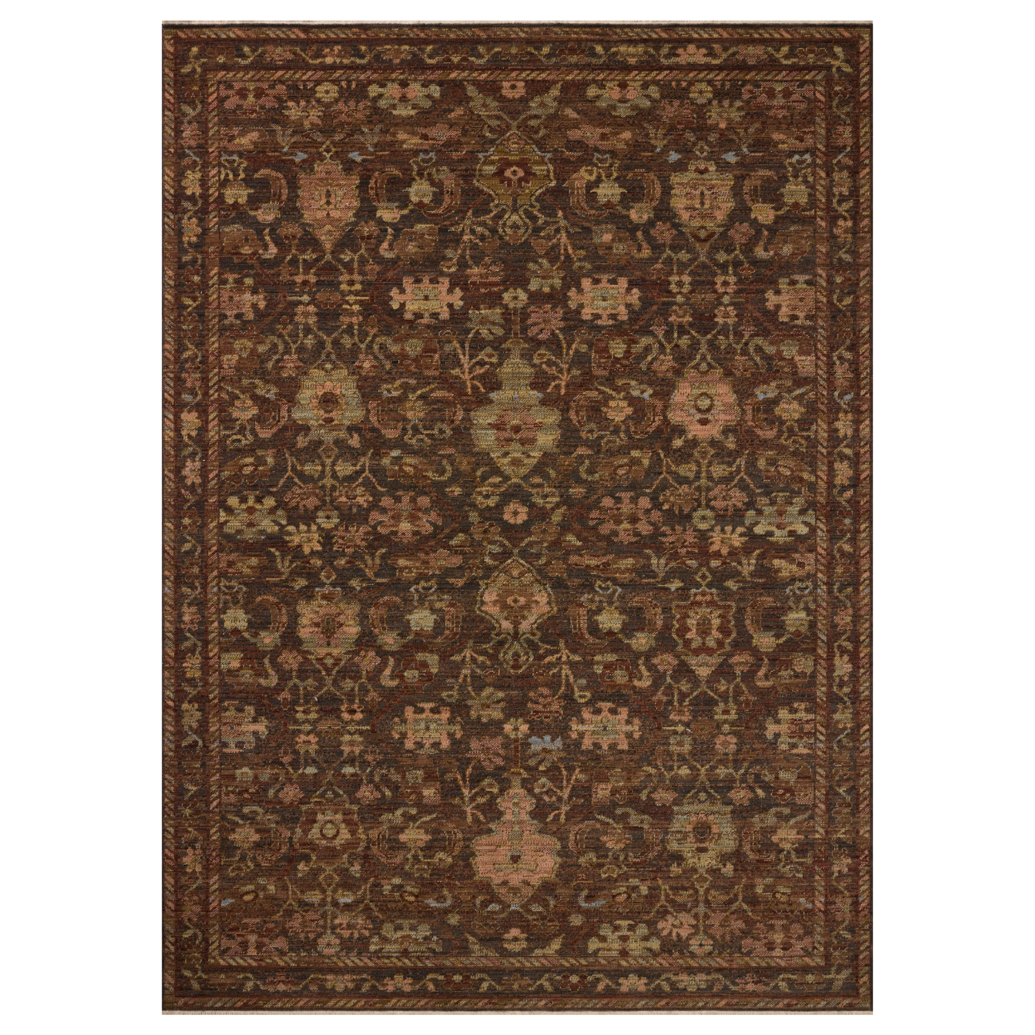 Loloi Reign Earth/ Clay Wool Rug