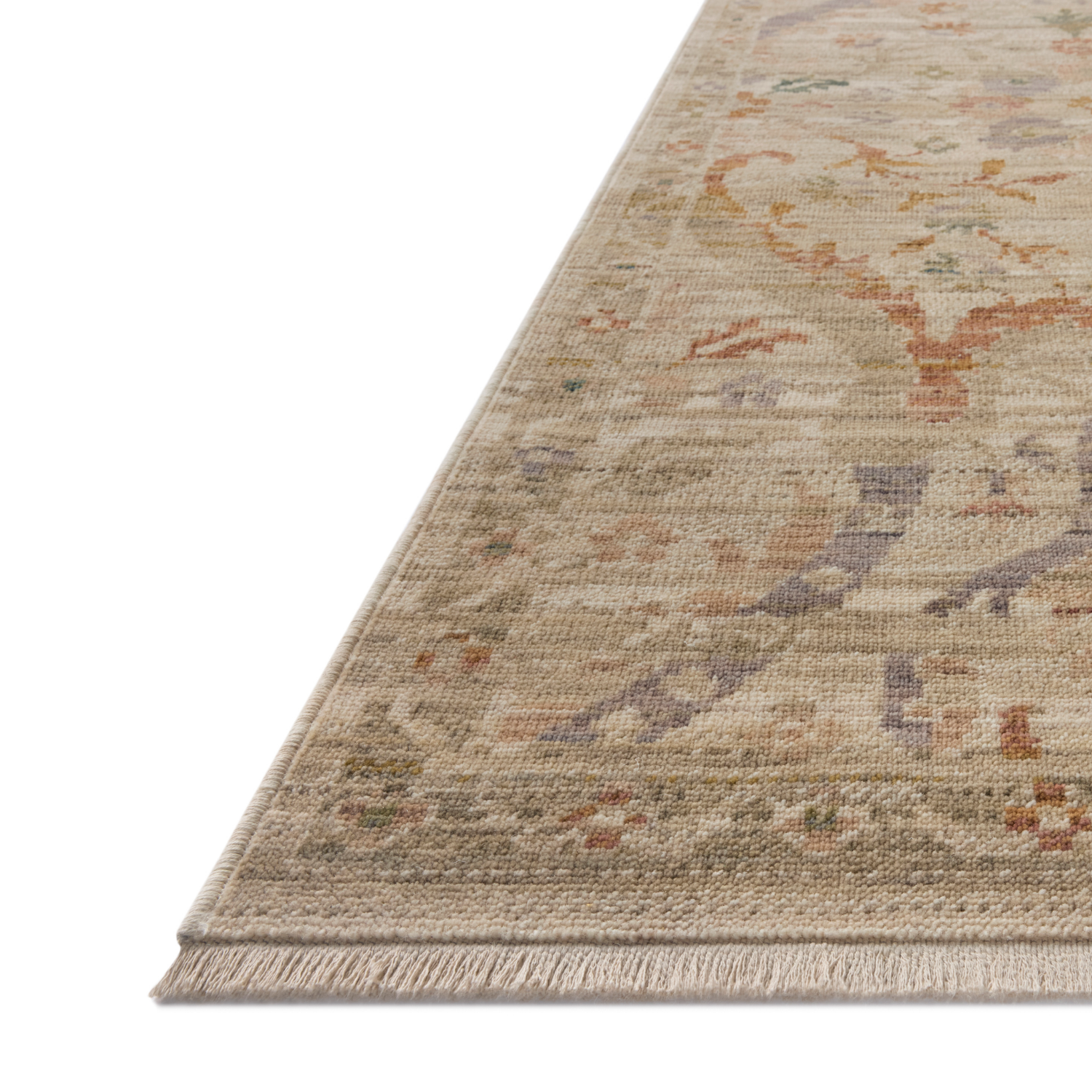 Loloi Reign Fog/ Multi Wool Rug