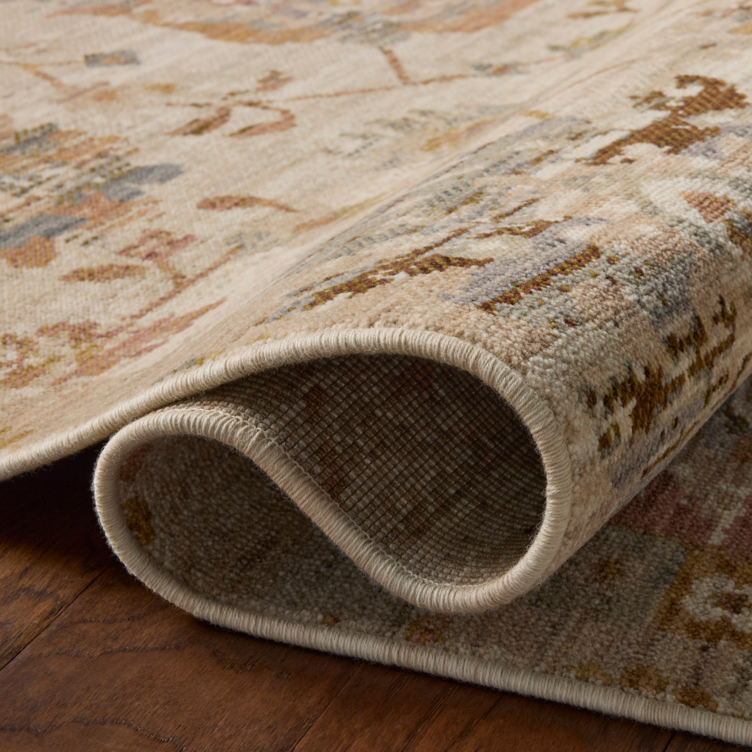 Loloi Reign Ivory/ Multi Wool Rug