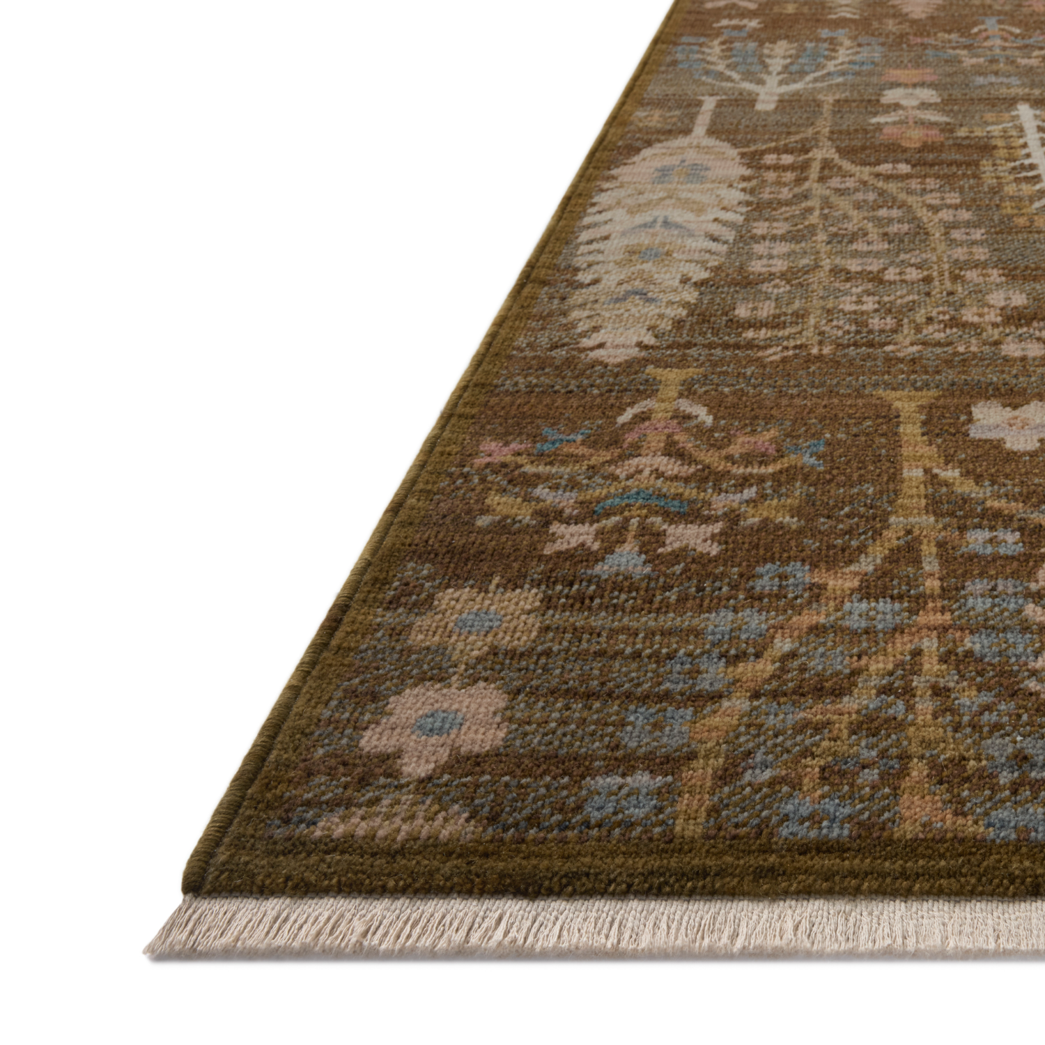 Loloi Reign Moss/ Multi Wool Rug