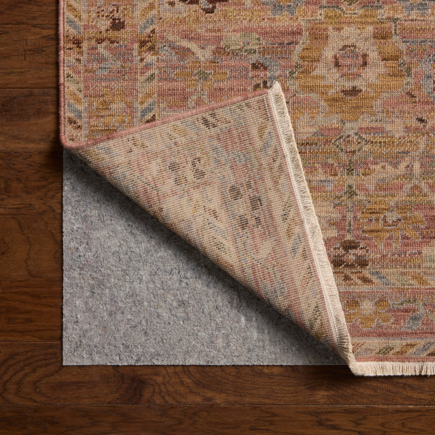 Loloi Reign Pink/ Multi Wool Rug
