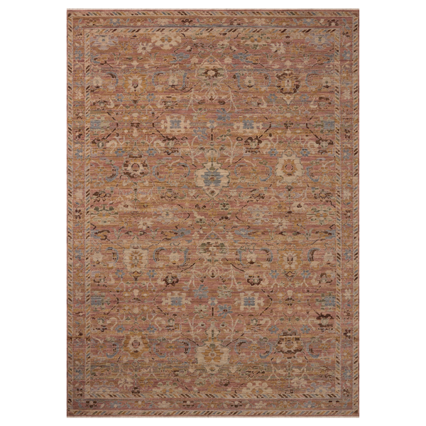 Loloi Reign Pink/ Multi Wool Rug