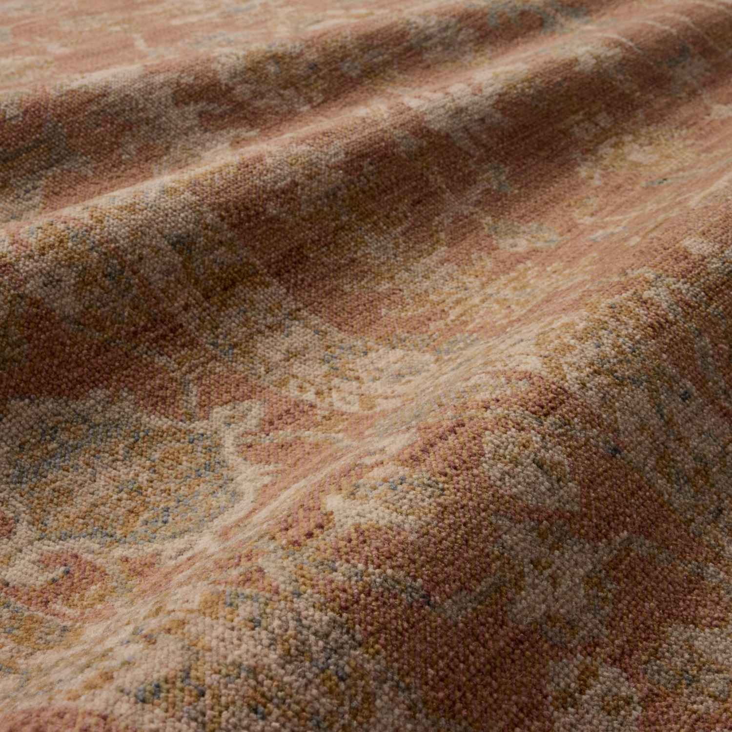 Loloi Reign Terracotta/ Sky Wool Rug