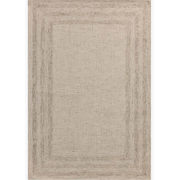 Amber Lewis x Loloi Windsor Ivory/Stone Wool Rug