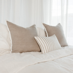 Adelaide Natural Linen Toss Pillow