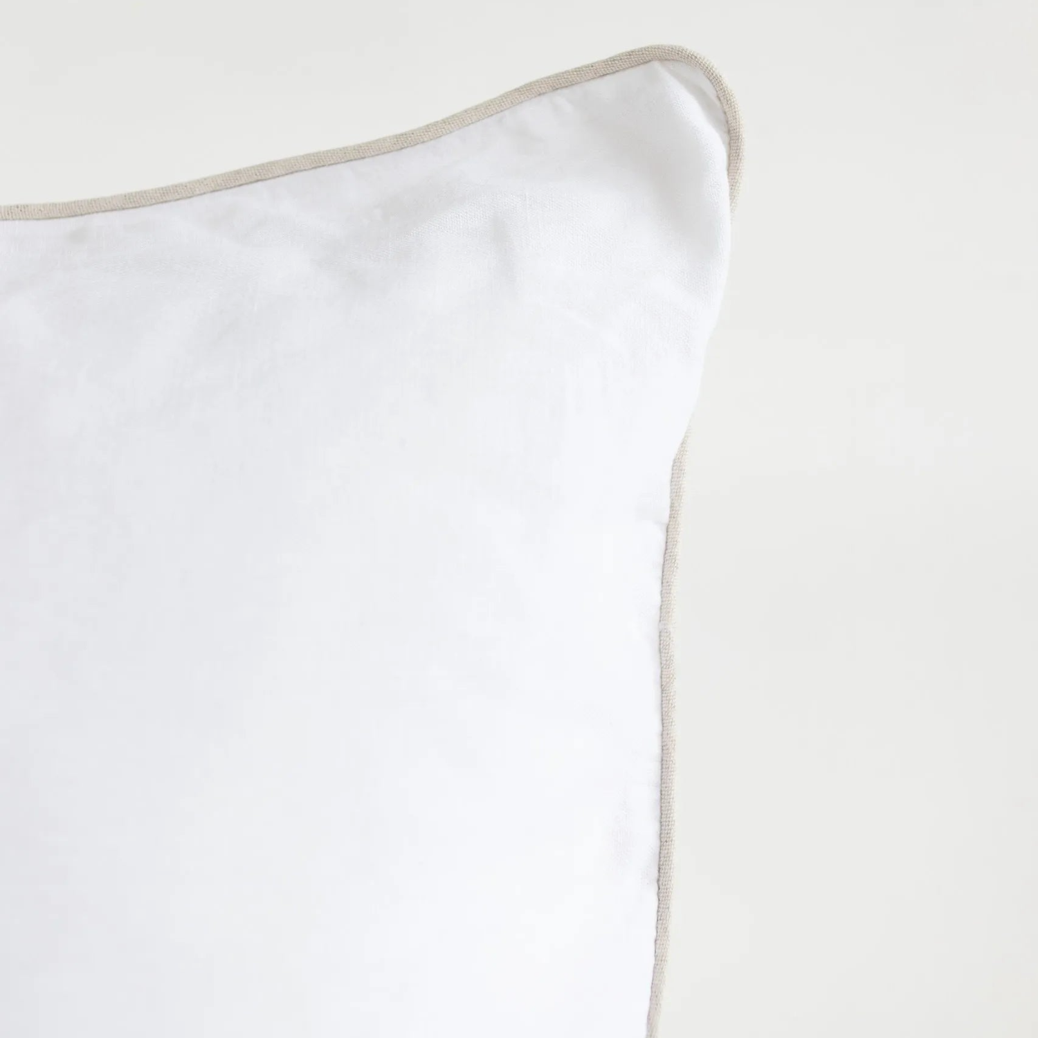 Sarnia Natural/White Duvet Cover