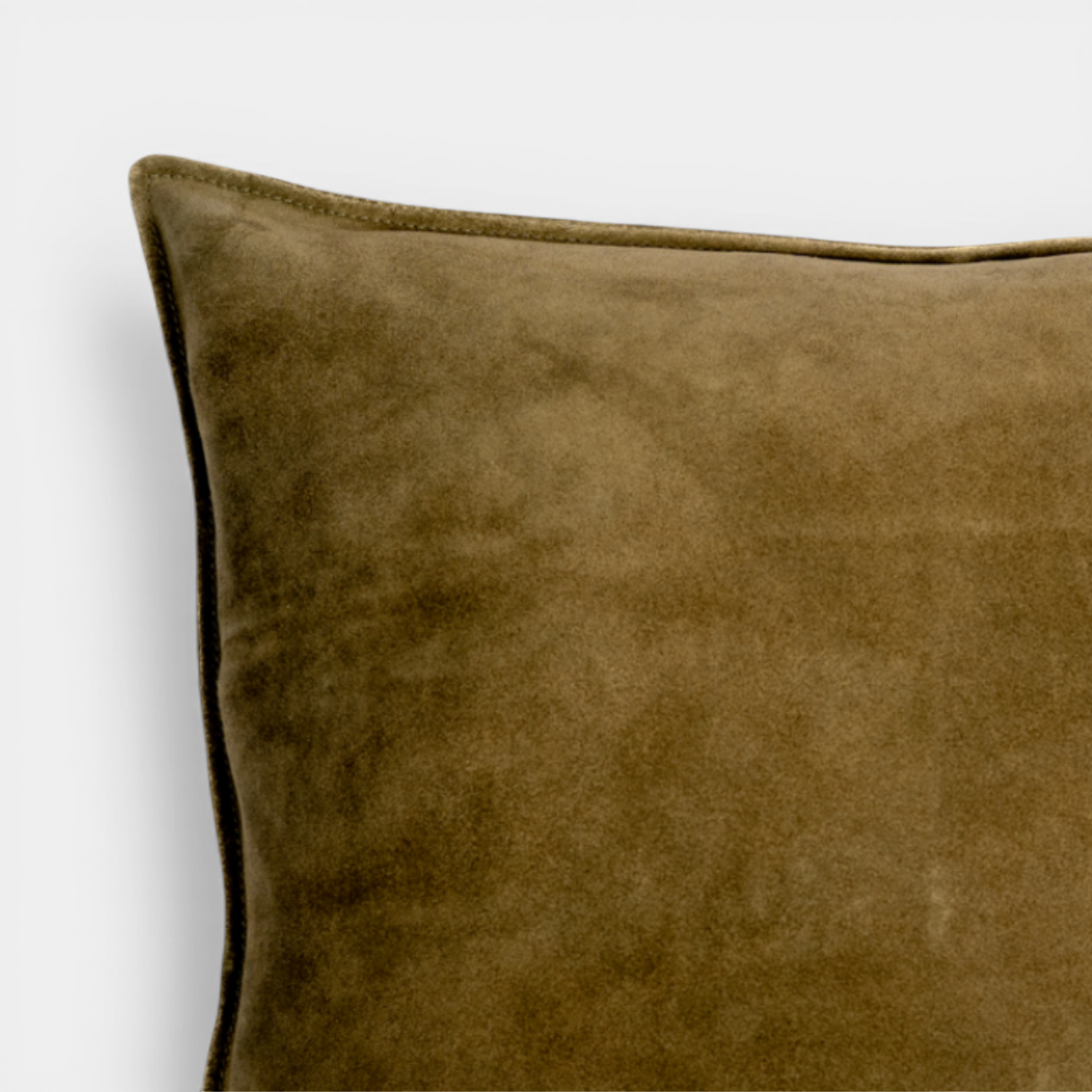 Suede Toss Pillow - Forest Green