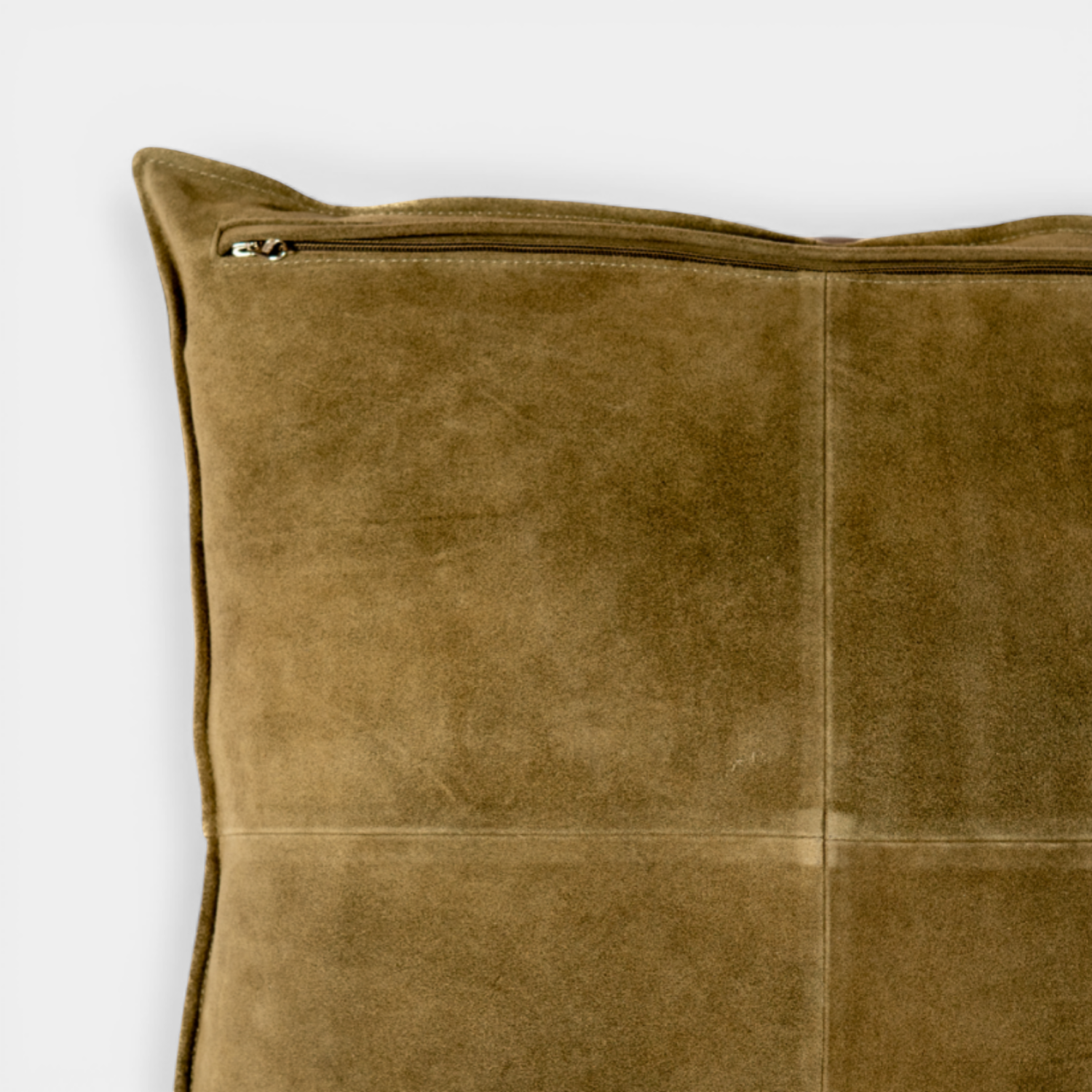 Suede Toss Pillow - Forest Green