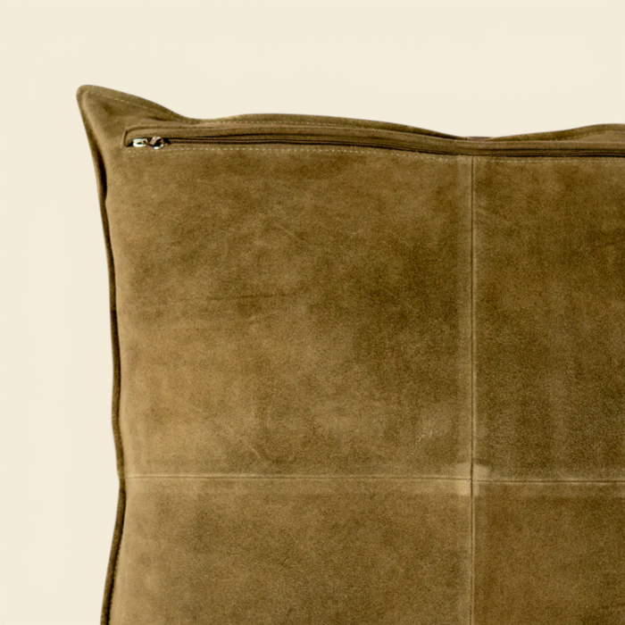 Suede Toss Pillow - Forest Green