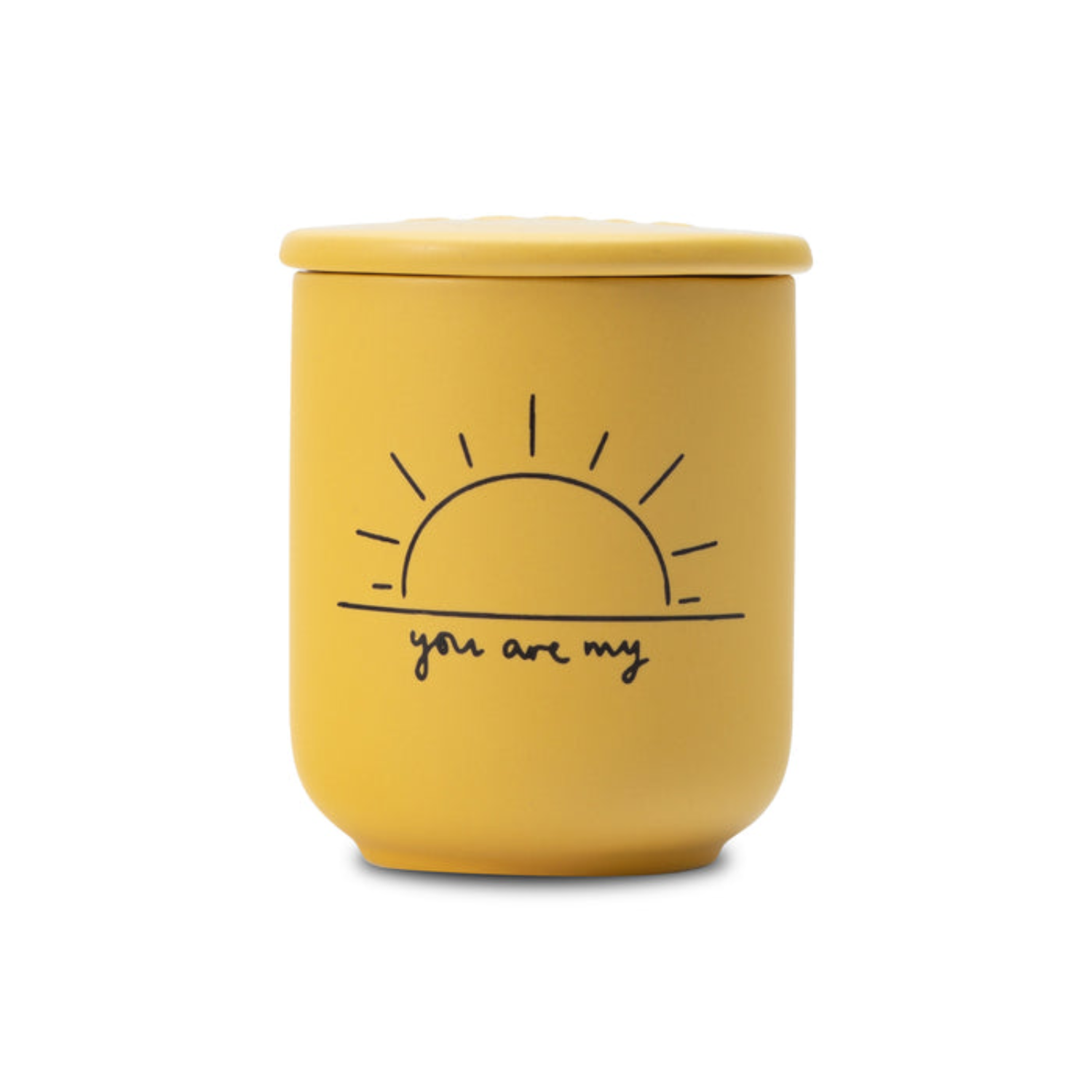 Sunshine Modern Muse Ceramic 8.5oz Candle - Sweet Basil/Cucumber
