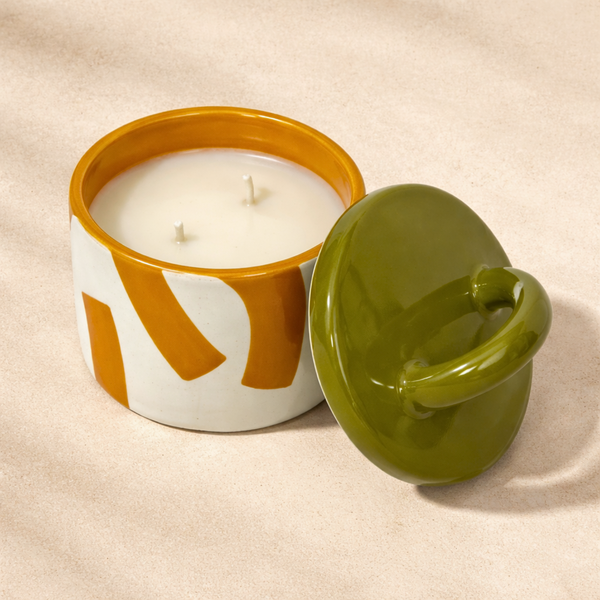 Pomelo/Sage Ceramic Candle