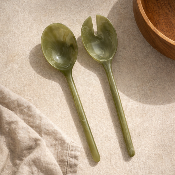 Olive Salad Server Set