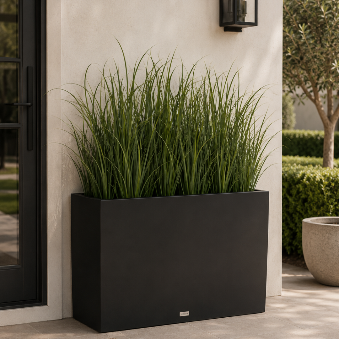 Artificial 60" Tall Grass In/Out Privacy Planter