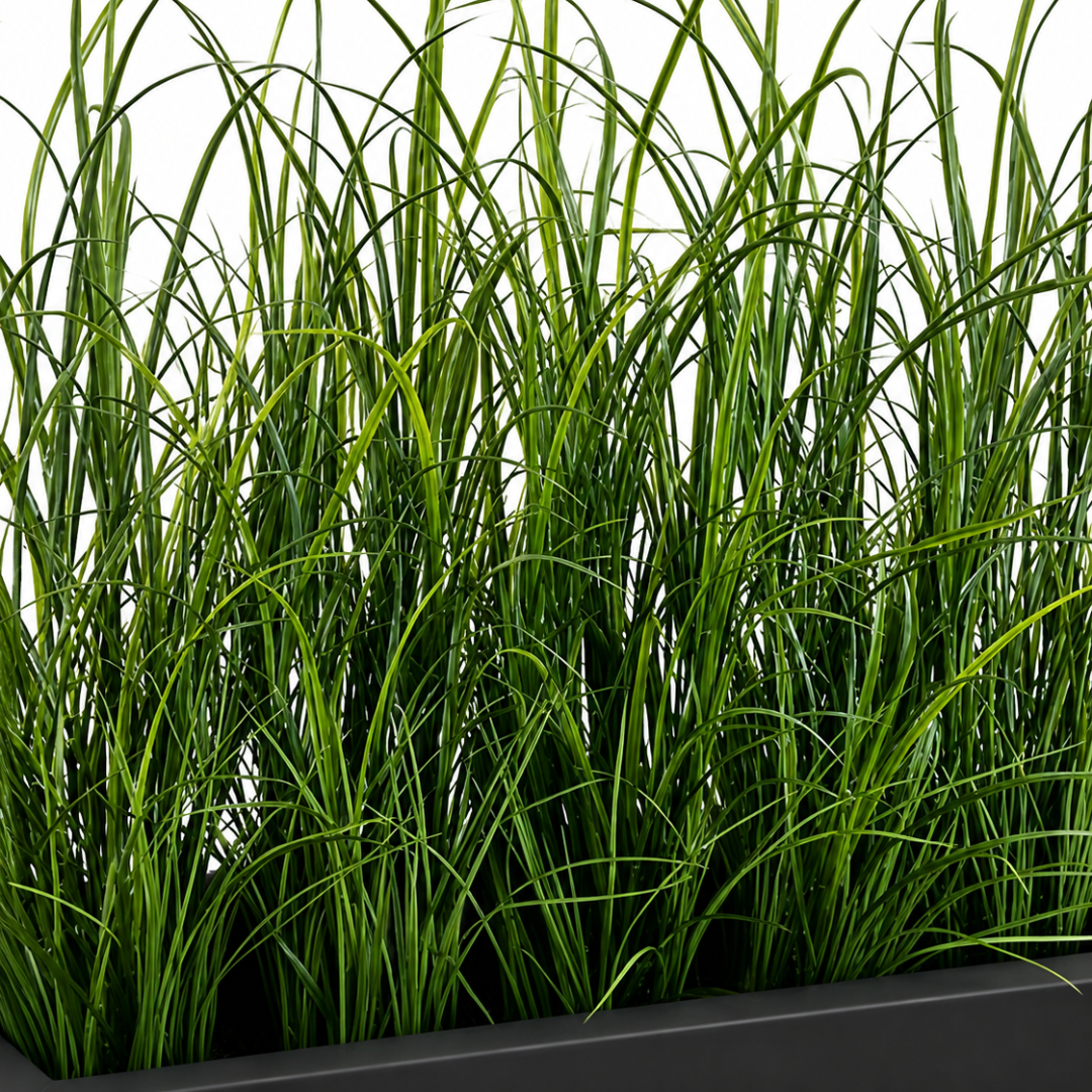 Artificial 60" Tall Grass In/Out Privacy Planter