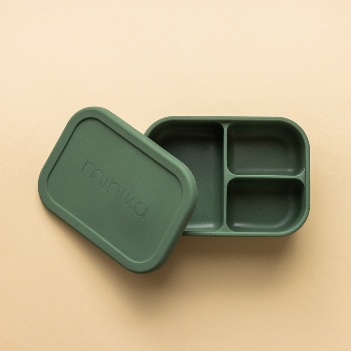 Sprout Kids Silicone Bento Box - Leaf Green