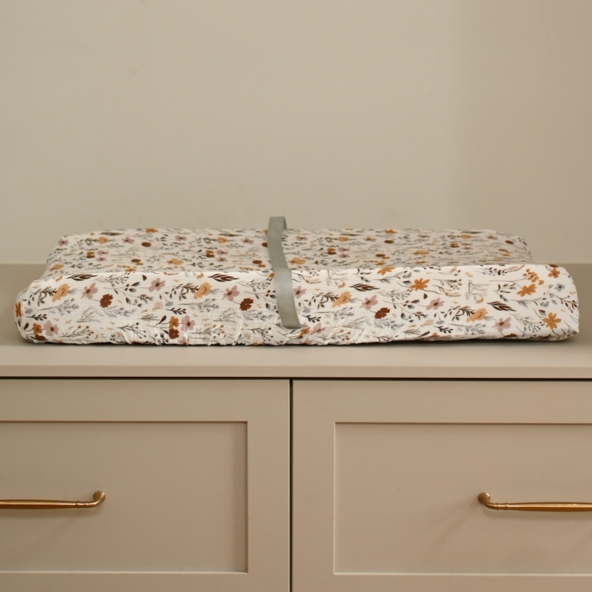 Baby Nest Cotton Changing Pad Cover - Wildflowers