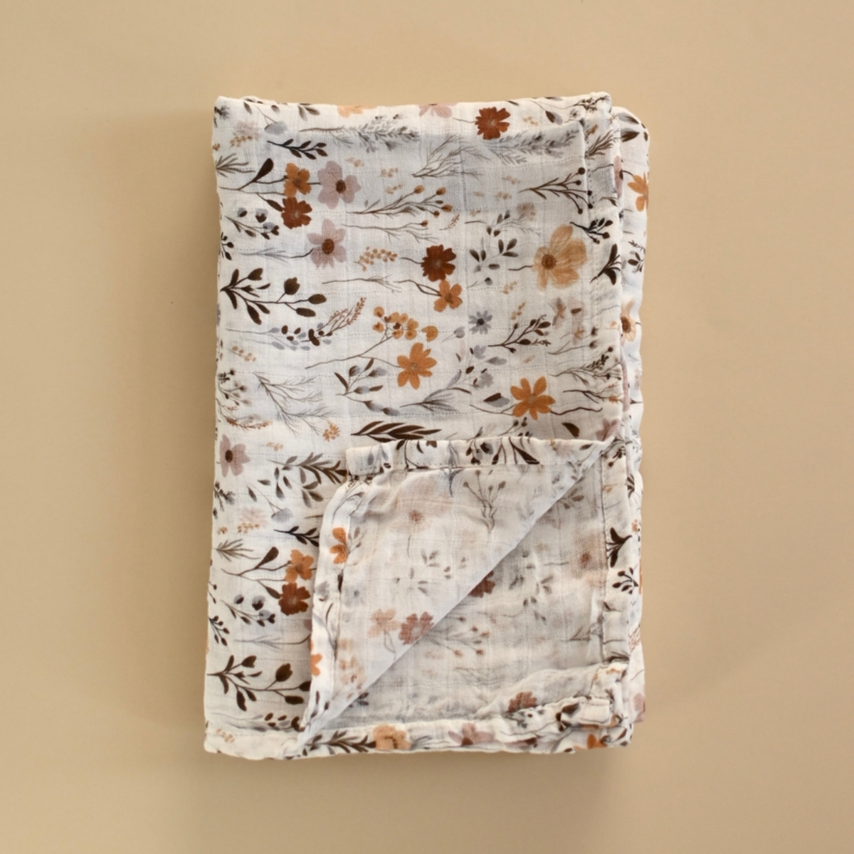 Baby Nest Muslin Swaddle - Wildflowers