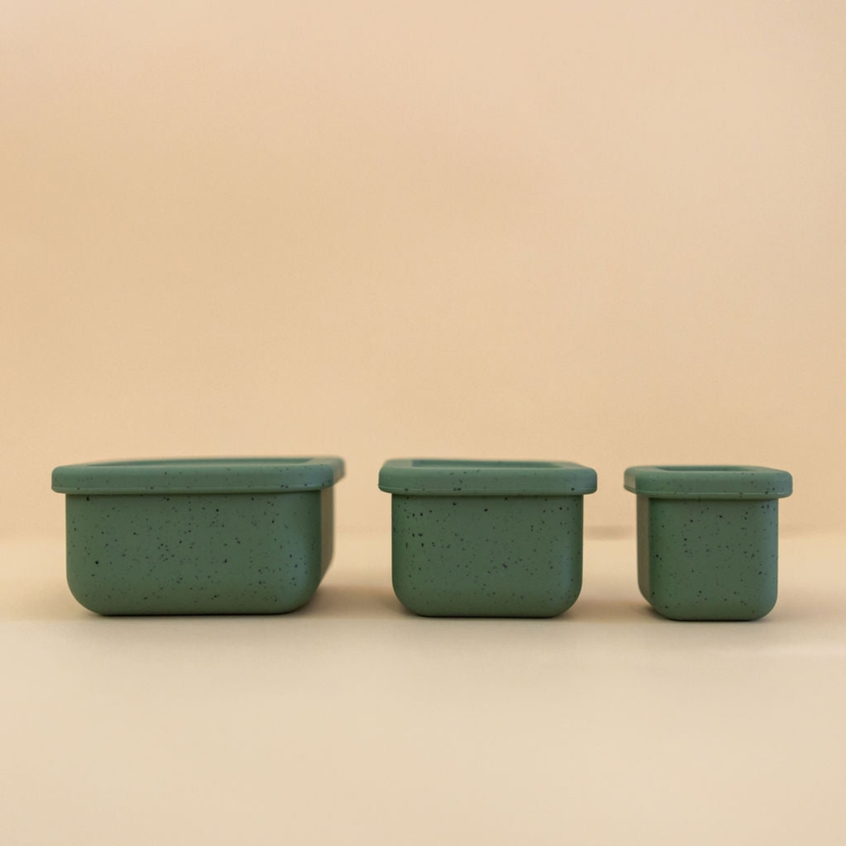 Sprout Kids Silicone Snack Set - Leaf Green