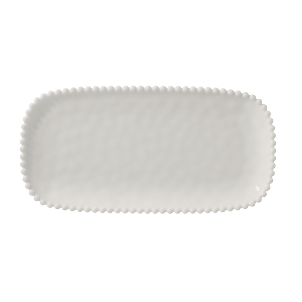 Pearl Melamine Rectangular Serving Tray