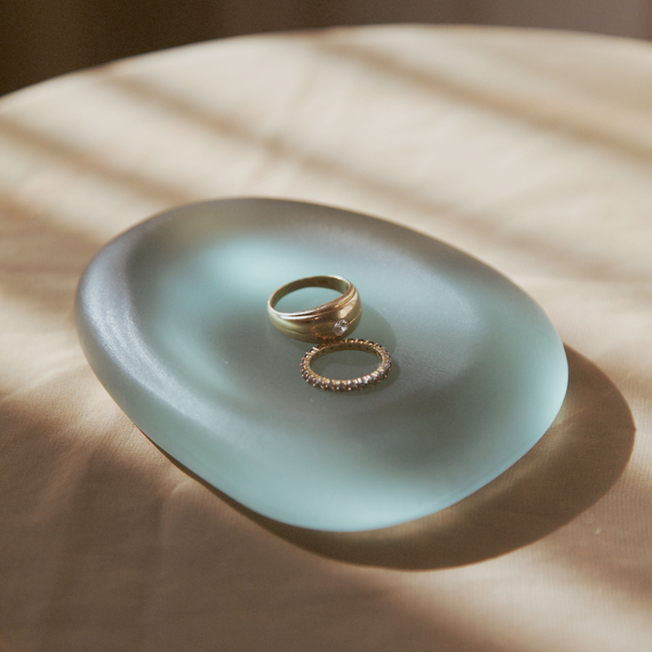 Glass Resting Stone - Set of 2