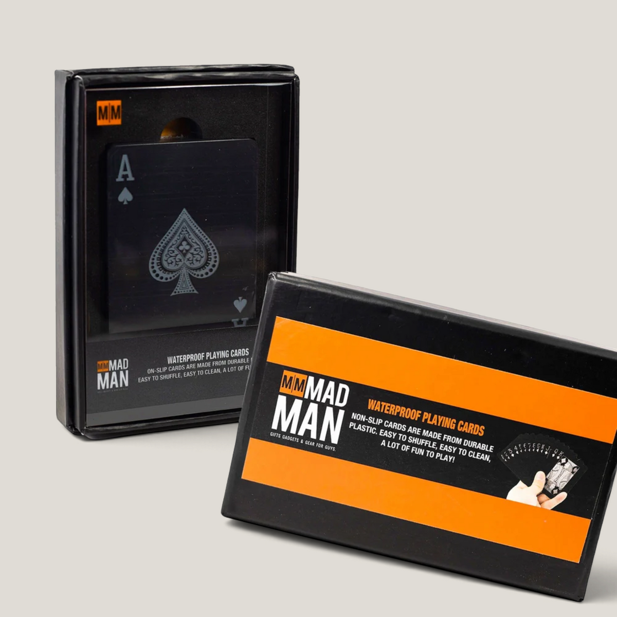 Black Waterproof Card Deck