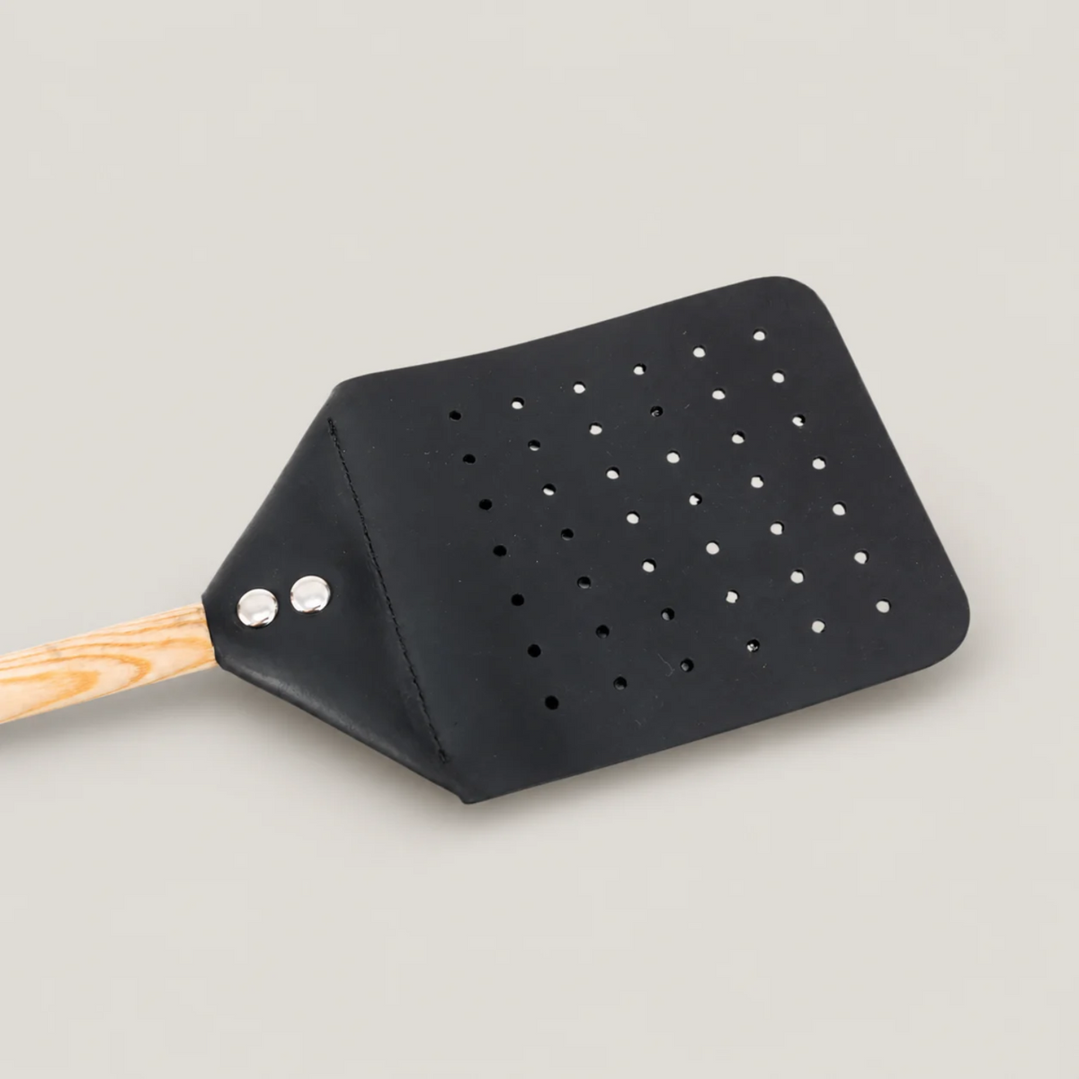 Fly Swatter - Leather Black
