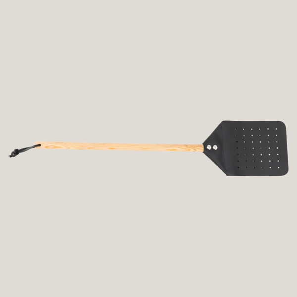 Fly Swatter - Leather Black