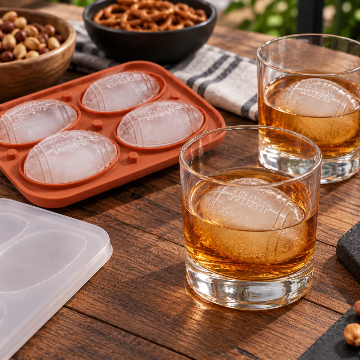 Football Silicone Ice Mold