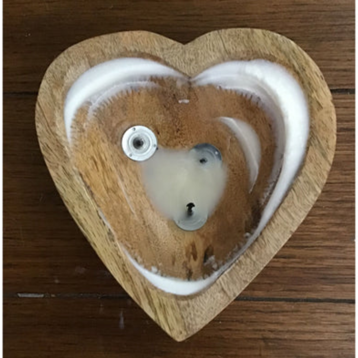 Sweetheart Wood Candle - Lemon/Lavender