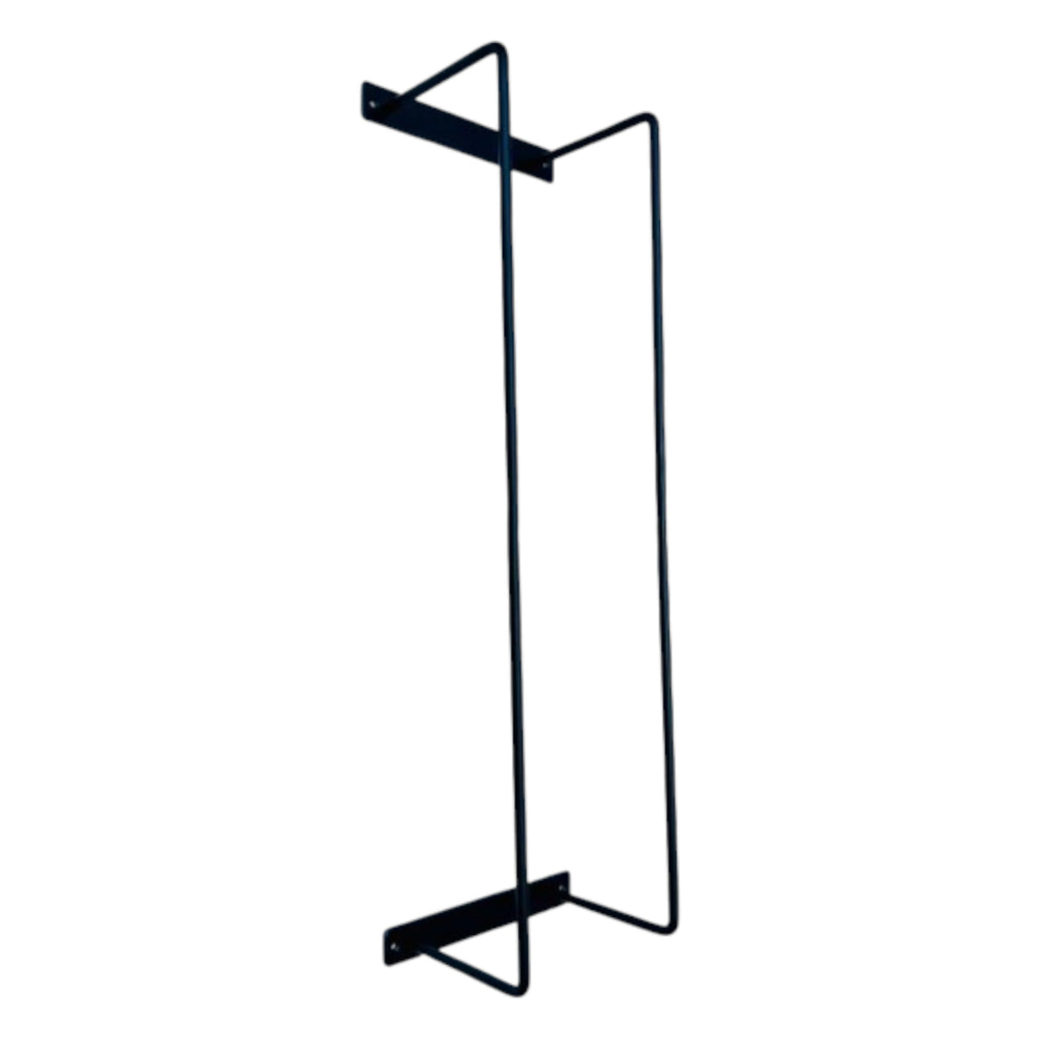 Black Wall Mount Towel Rack