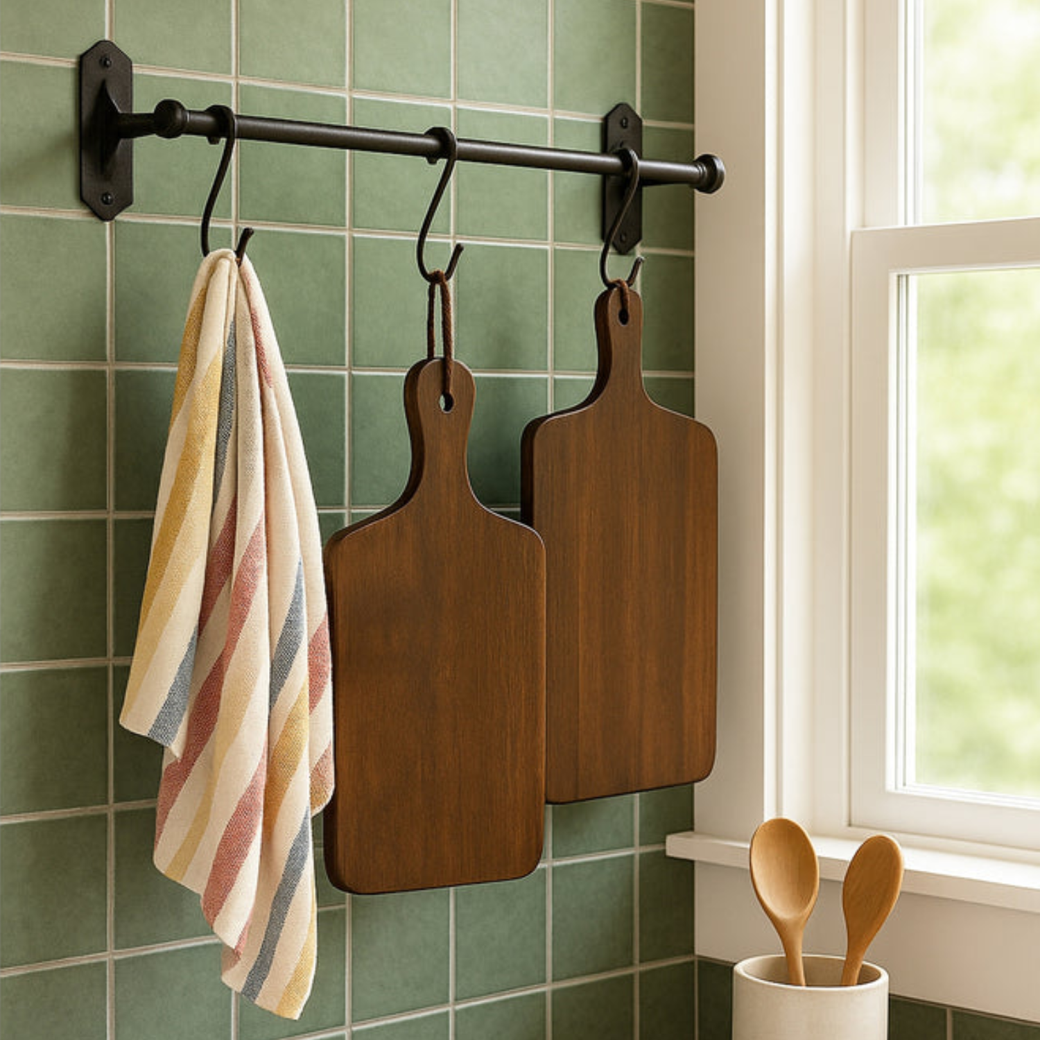 Black Hook Rack