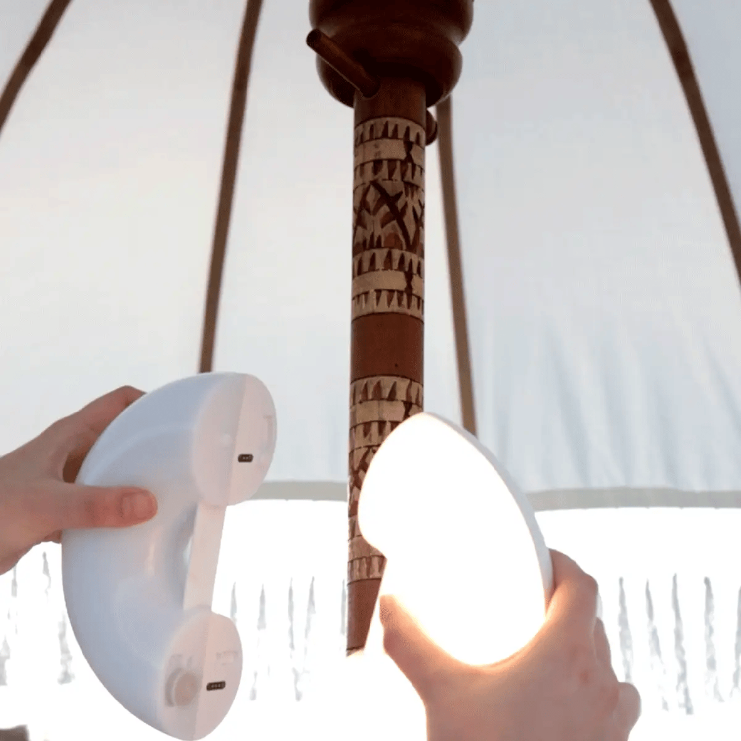 Umbra Glow Cordless Umbrella LED Light