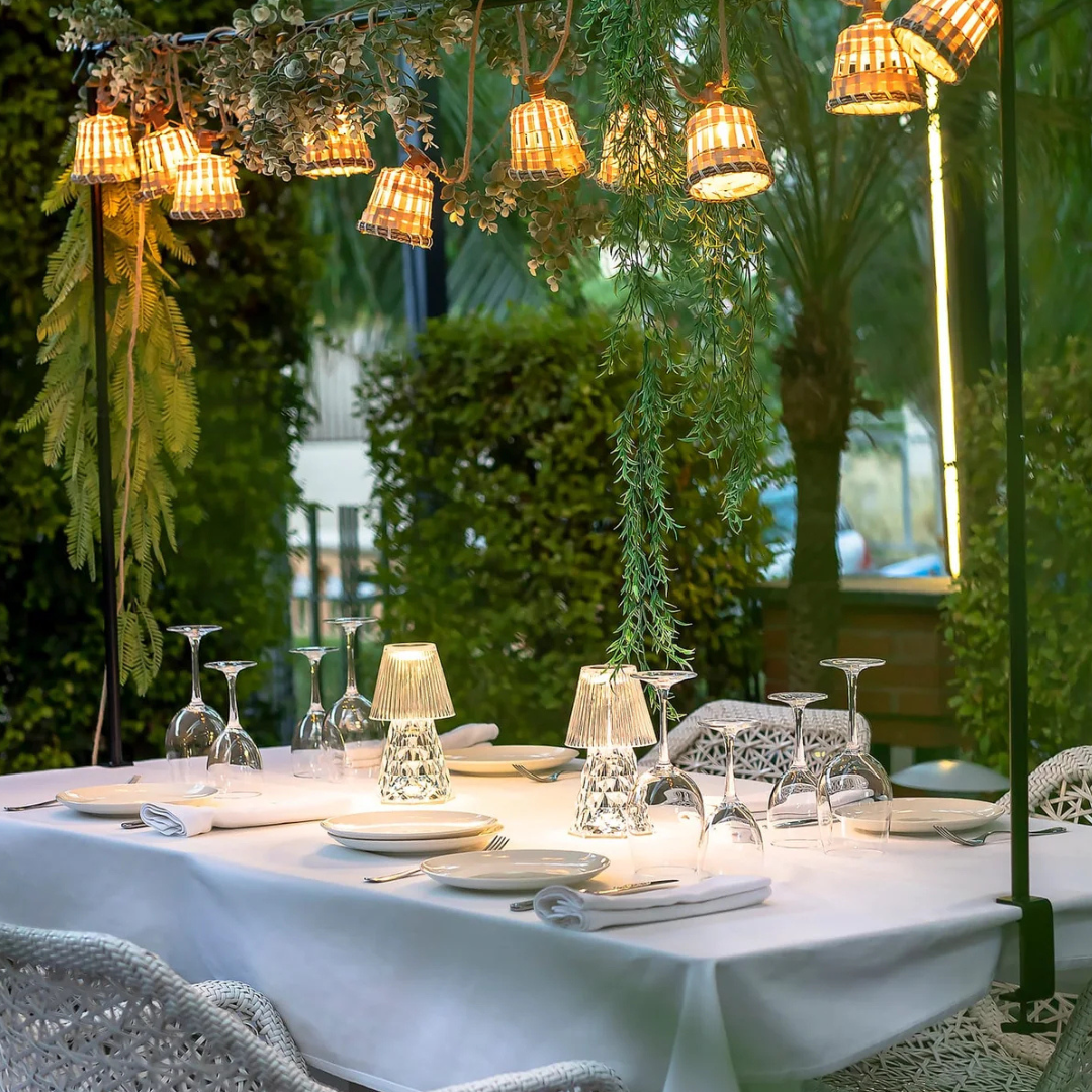 Prism In/Out Cordless Table Lamp - Clear