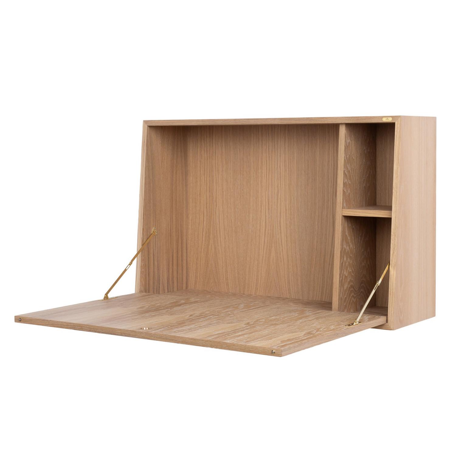 Noa Oak Wall Mounted Desk