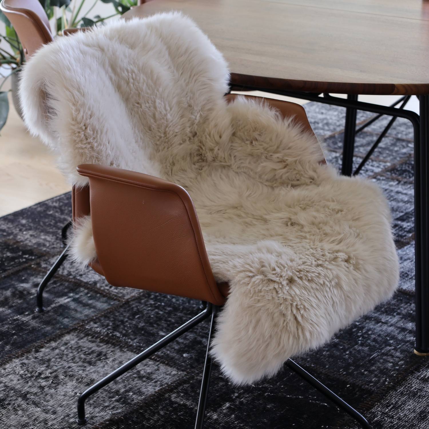 Skagen Sheepskin Long-Wool Rug - Linen