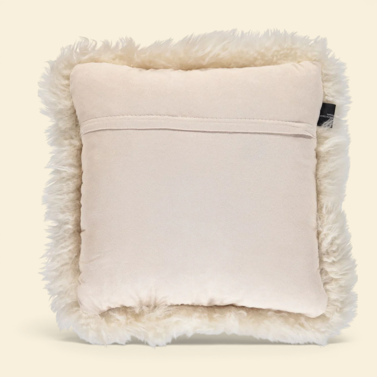 Odense Long-Wool Toss Pillow - Linen