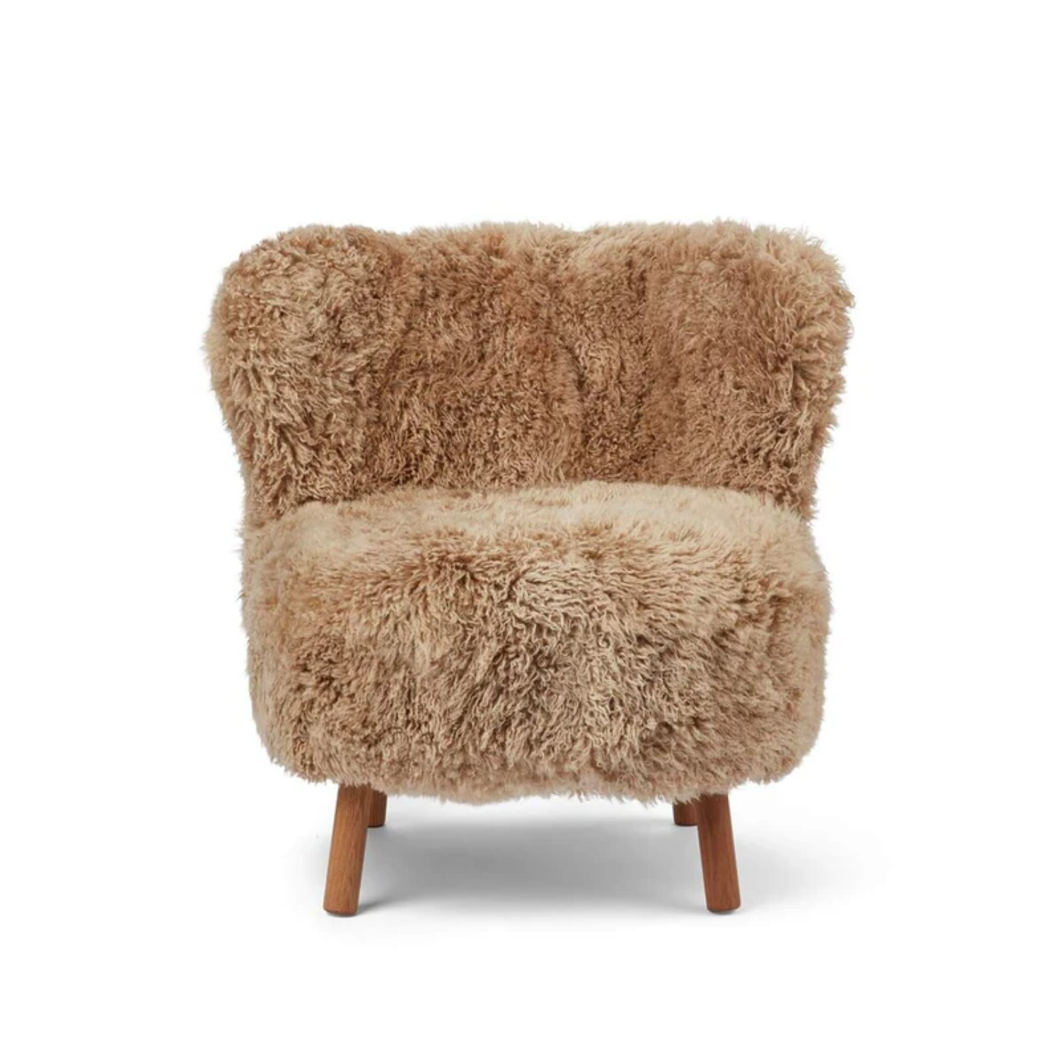 Arlberg Long Wool Sheepskin Lounge Chair - Honey